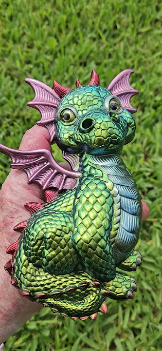Cute Little Dragon and Seahorse Friend short