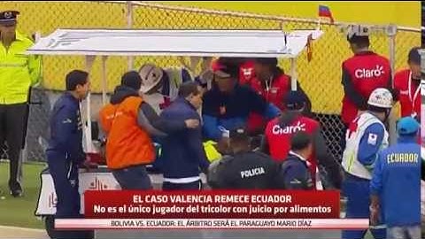 Central Perú: Enner Valencia, y otros jugadores ecuatorianos con juicio por alimentos