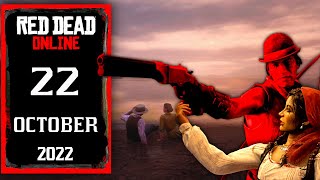 RDR2 Online Daily Challenges 10\/22 and Madam Nazar location - RED DEAD ONLINE October 22