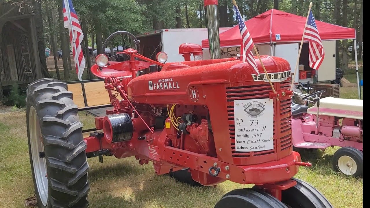 47th Silk Hope old fashioned farmers show , siler city nc Tractor show