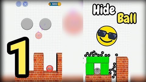 Hide Ball: Brain Teaser Games - Gameplay Walkthrough (Android) Part 1