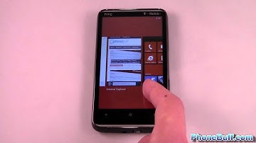 How To Multitask In Windows Phone 7.5 Mango