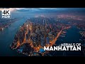 Manhattan Aerial Views in 4K HDR 🌆