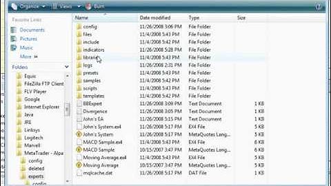 Tutorial 3 - MetaTrader 4 Platform Management