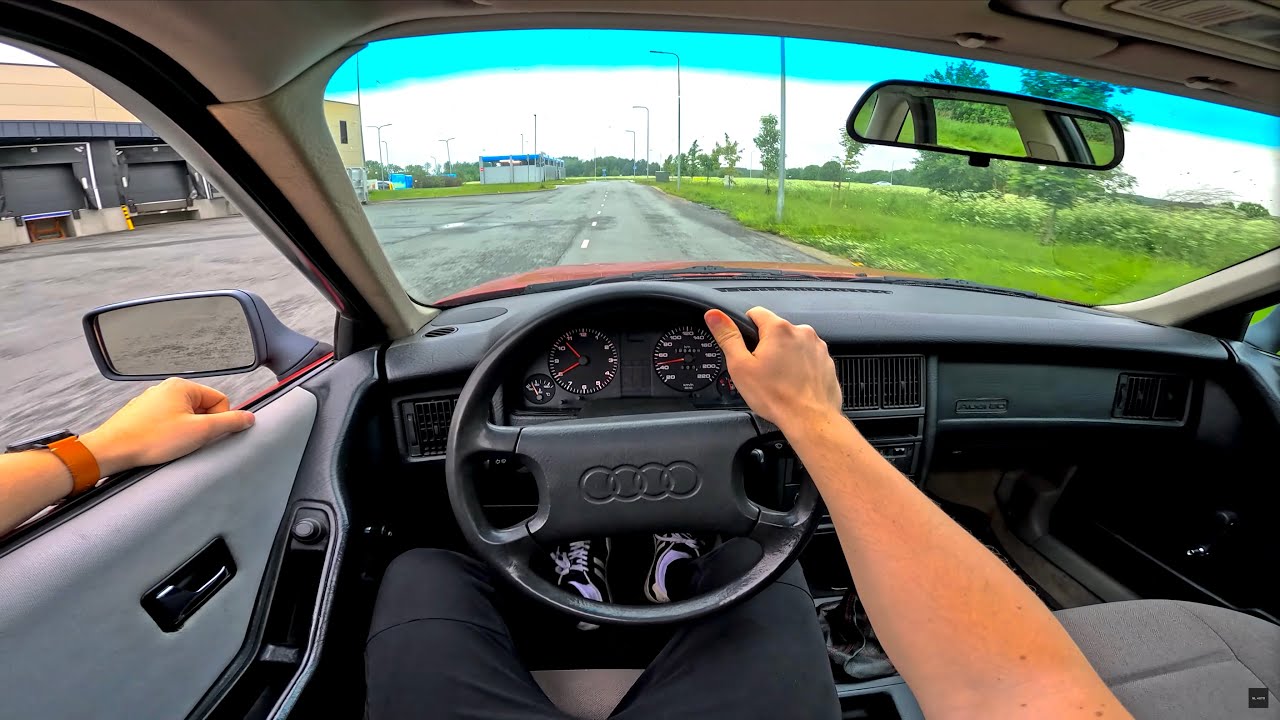 AUDI 80 B3 1990 1.9 NA DIESEL 50kW | 4K POV Test Drive