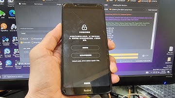 Redmi 7A Mi account remove by unlocktool