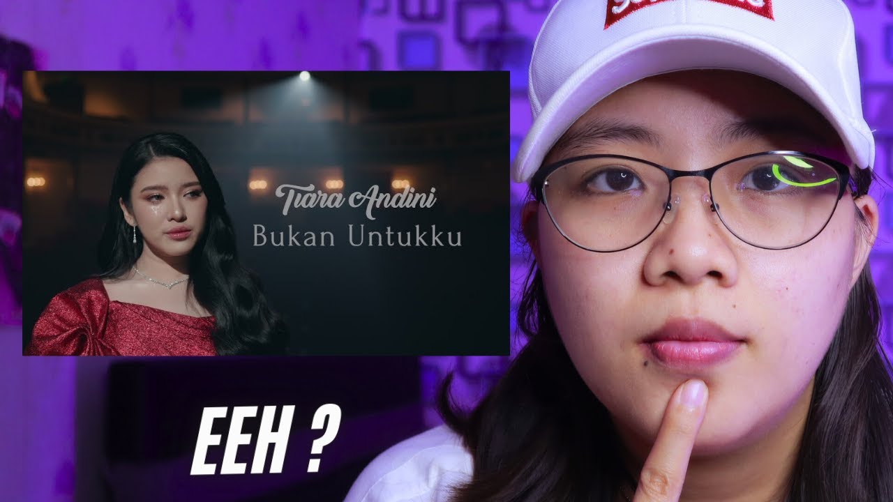 Tiara Andini - Bukan Untukku (Official Music Video) | REACTION VIDEO #tiaraandini #bukanuntukku