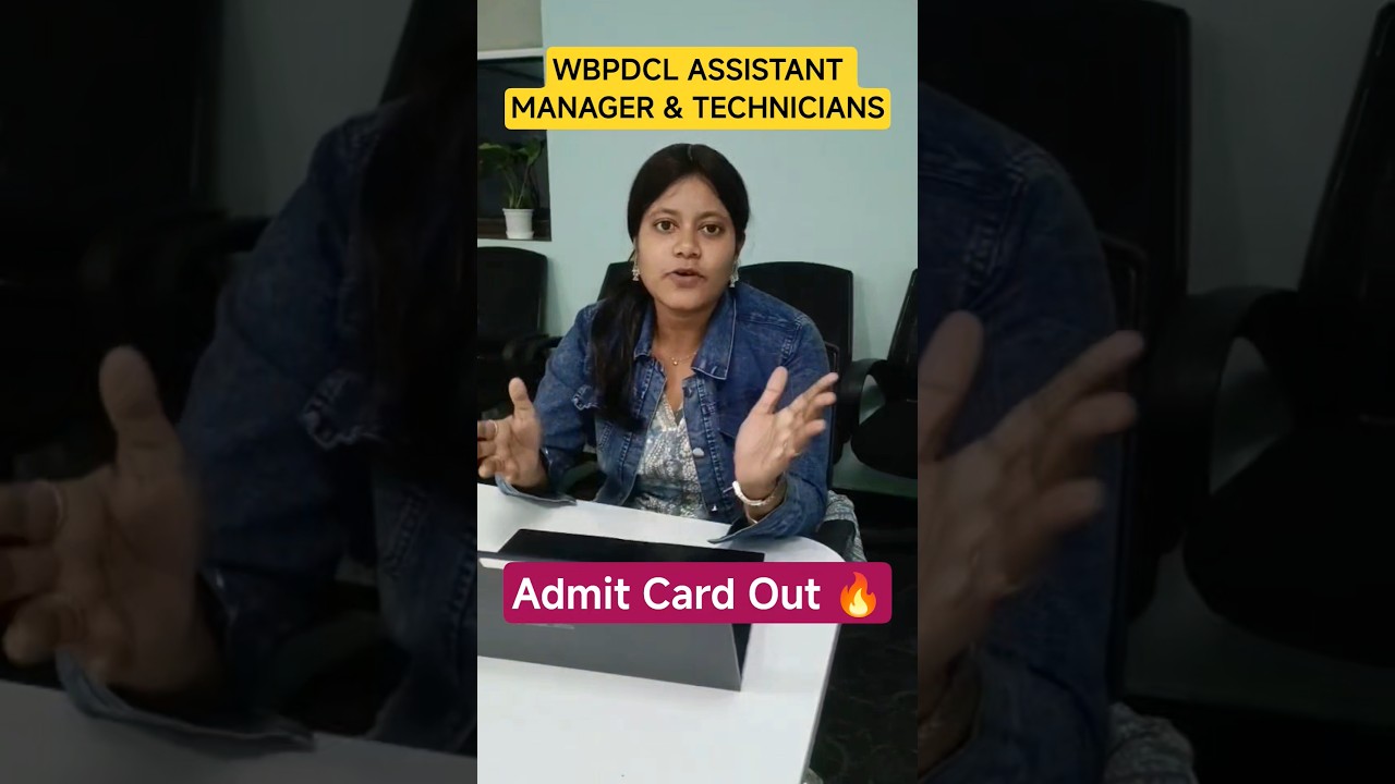 WBPDCL Assistant Manager & Technicians Admit Card Out 