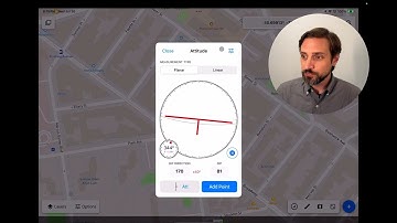 How to collect geologic feature orientation data with the Touch GIS attitude tool.