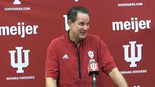 Coach Tv Curt Cignetti Postgame Press Conference After Indianas Win Vs. Michigan State