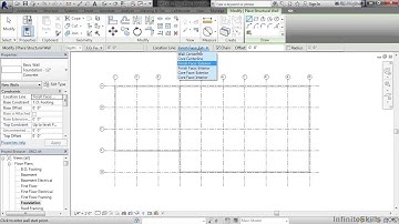 Revit Architecture - Building A House Tutorial | Adding Foundation Walls