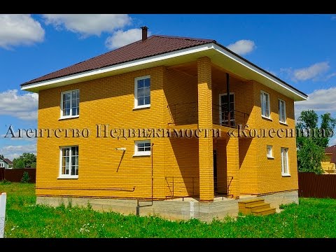 Николина Горка. Новый коттедж из бруса обложенный кирпичом 210 кв.м. на 15 сотках, все коммуникации.