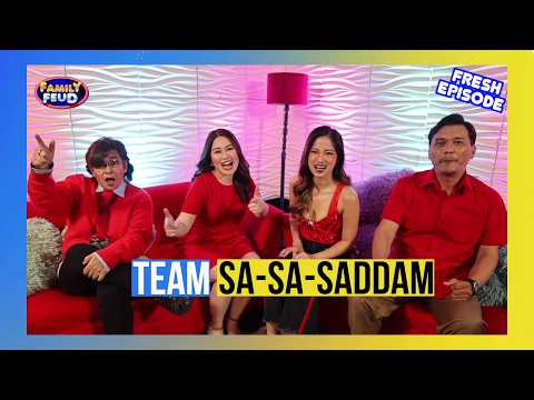 Family Feud: Fam Huddle with Team Sa-Sa-Saddam and Team Luningning | Online Exclusive