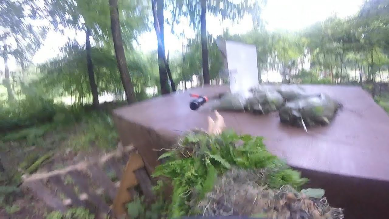 Airsoft Charging the Tank and Throwing Grenade Into the Hatch YouTube