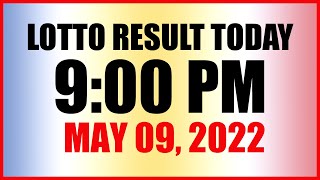 Lotto Result Today 9pm Draw May 9 2022 Swertres Ez2 Pcso