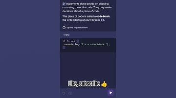 Learn the use of Code block in JavaScript. #javascript#coding #programming#new#shorts#learning#like