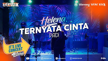 PADI - Ternyata Cinta | Helena Music | Live Warunk Wow Kwb (Mlg) | Efekustik