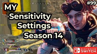 New sensitivity settings - Apex legends nintendo switch gameplay #99