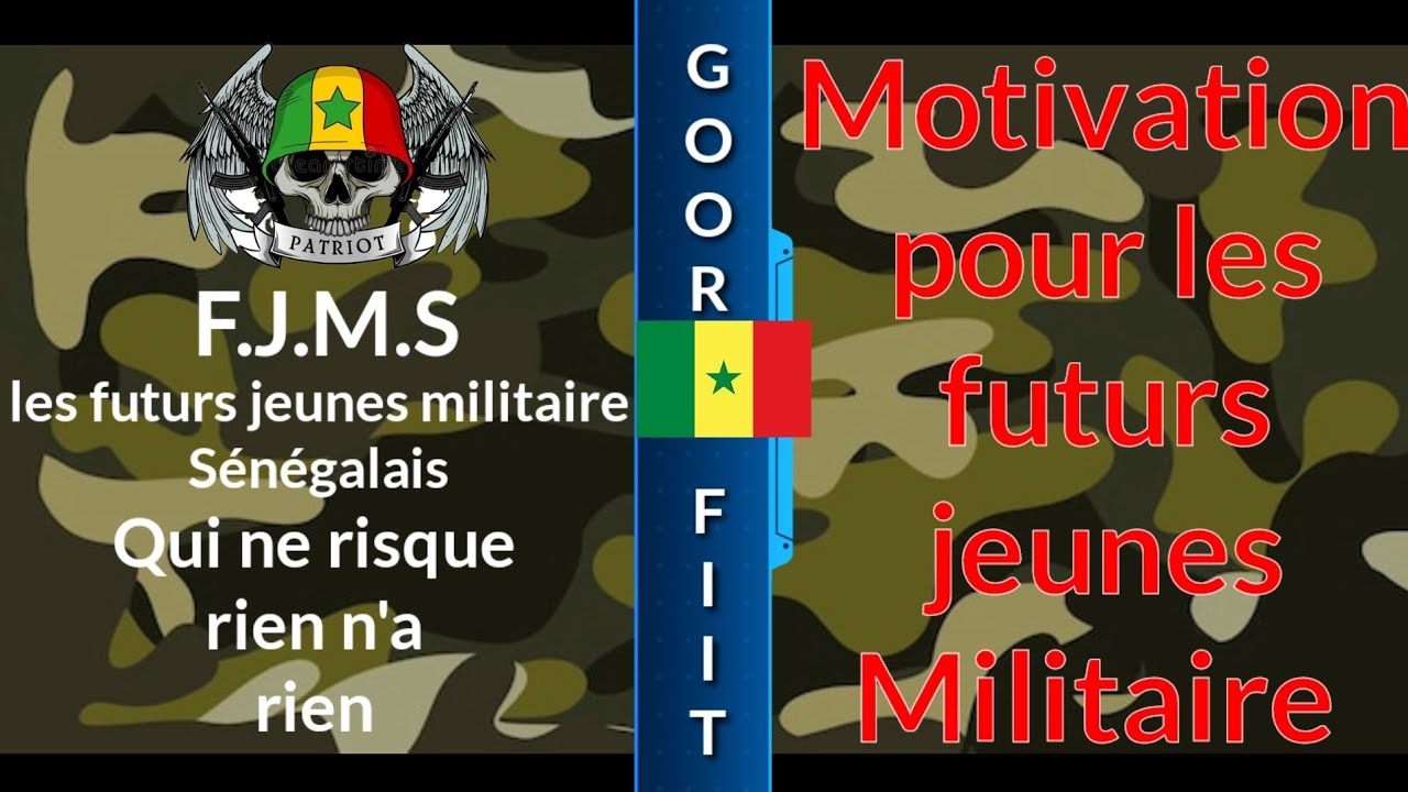Motivation pour les Jeunes qui veulent intégrer l'armée nationale 🇸🇳