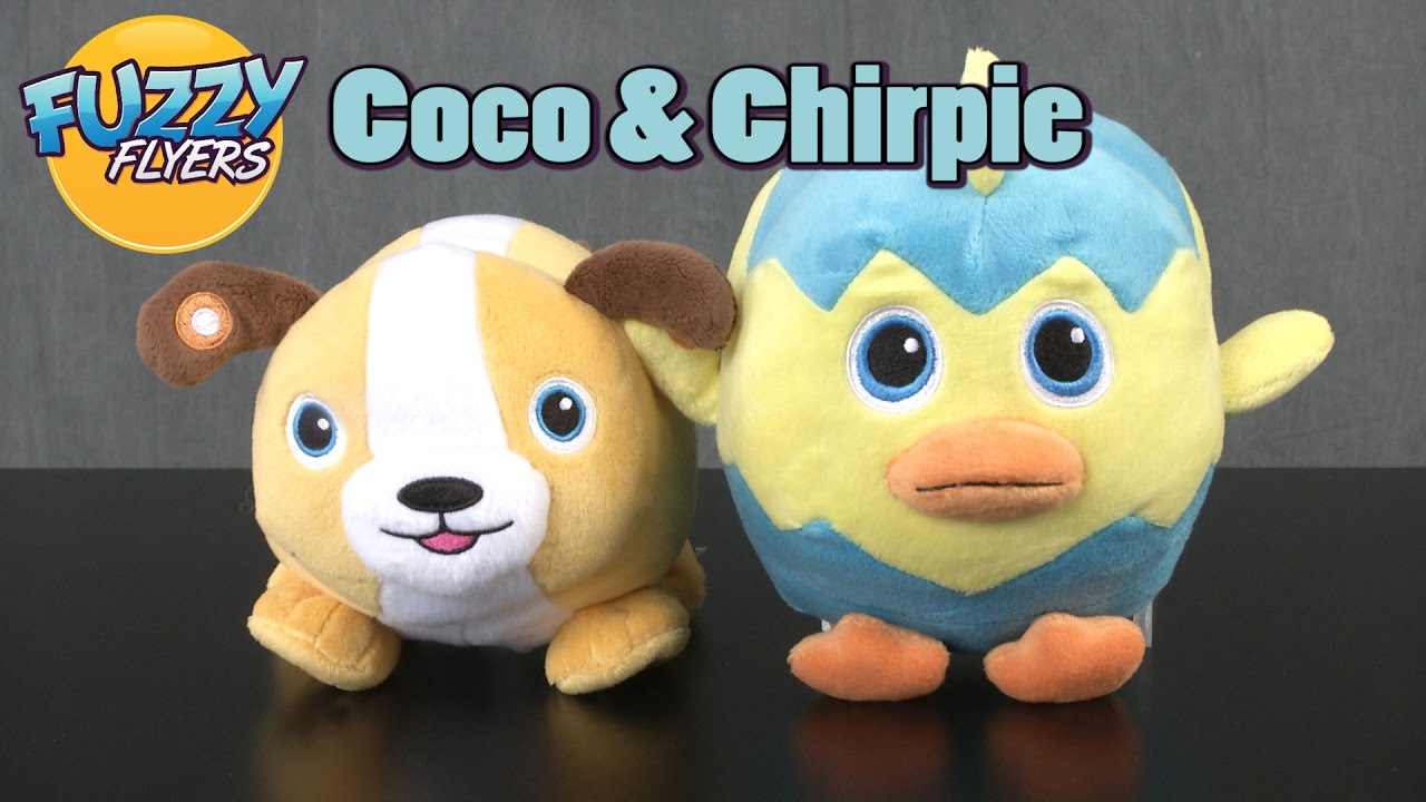 fuzzy flyers chirpie coco from skwrl design inc youtube stuffed doll flyers old