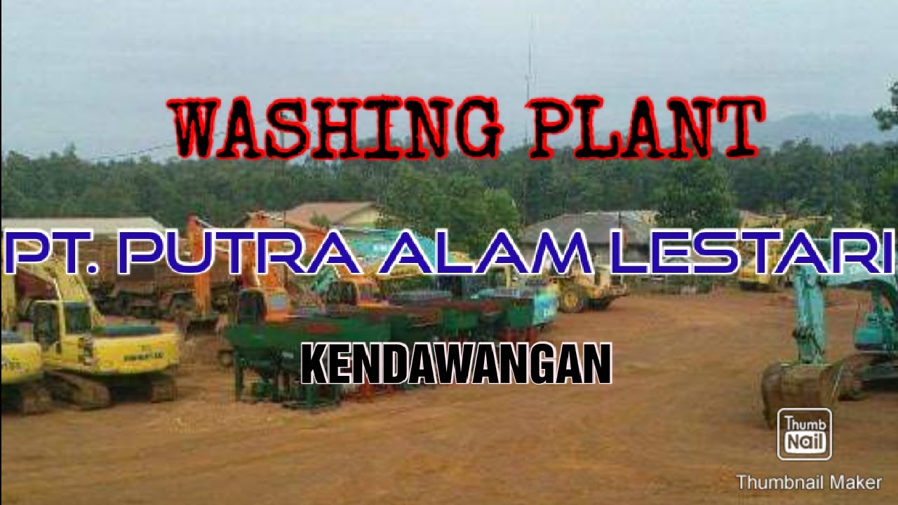 WP PT.PUTRA ALAM LESTARI | PERTAMBANGAN BAUKSIT KENDAWANGAN