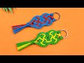 Super Easy Paracord Lanyard Keychain | How to make a Paracord Key Chain Handmade DIY Tutorial #40