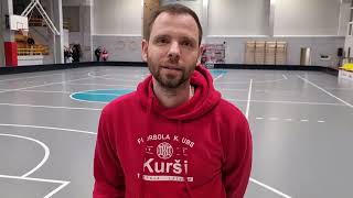 Treneris Krūms pēc uzvaras Bauskā, kas atgrieza FK Kurši atpakaļ virslīgā