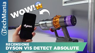 Recensione Dyson V15 DETECT absolute  | MIGLIORE ASPIRAPOLVERE?