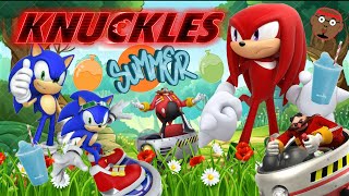 Knuckles Summer Run | Knuckles Run and Freeze | Sonic Summer Brain Break | PhonicsMan Fitness