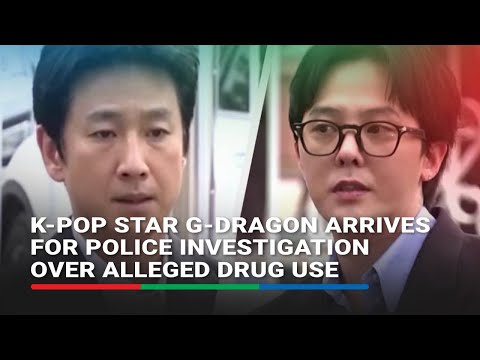 K-pop star G-dragon arrives for police investigation over alleged drug use | ABS-CBN News