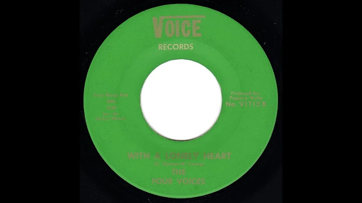 Four Voices - With A Lonely Heart - Voice - 1968