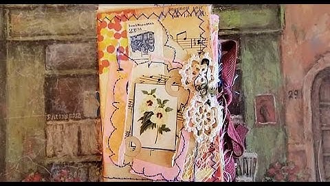 SOLD  Lunch Wagon Handmade Junk Journal by RoseByNameCo