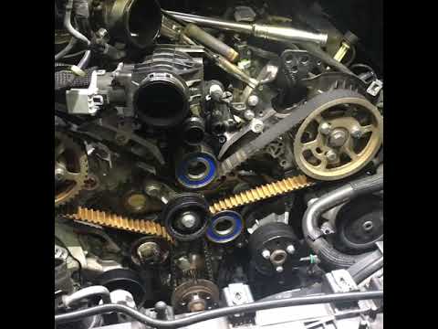2015 Range Rover Sport cam seal leaking oil - YouTube
