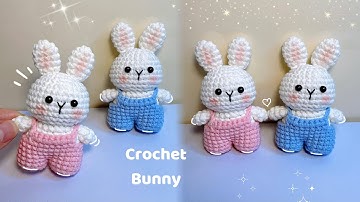 Crochet Cute Bunny 🐰| Crochet Couple Keychain | Móc Bé Thỏ Dễ Thương
