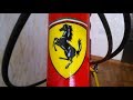 Аэрография Ferrari на велосипеде