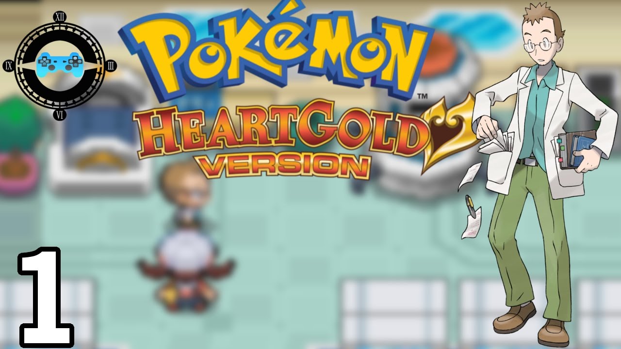 Pokémon Heart Gold Randomizer Nuzlocke: Ep1 - Escolha meu Inicial