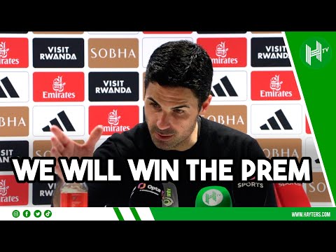 100 POINTS to beat Man City I Mikel Arteta reacts to Arsenal losing Prem title race