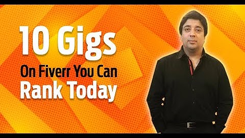 10 Gigs on Fiverr you can rank today | Best Fiverr Gigs 2021