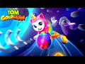 Talking Tom Gold Run Fly Through Space Theme