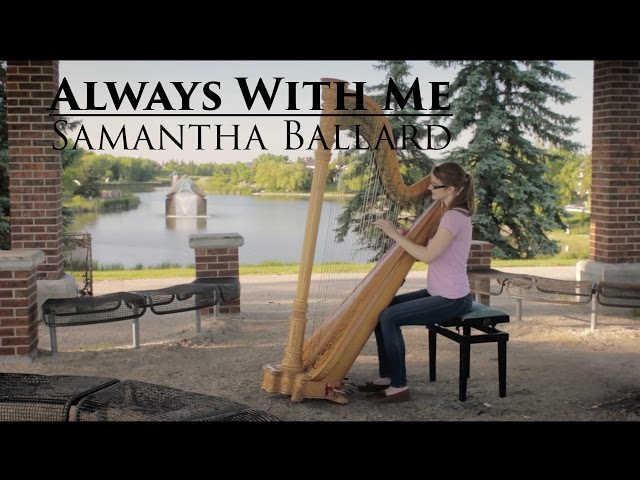 Always With Me (Itsumo Nando Demo)- Spirited Away - Harp Cover | Samantha Ballard class=