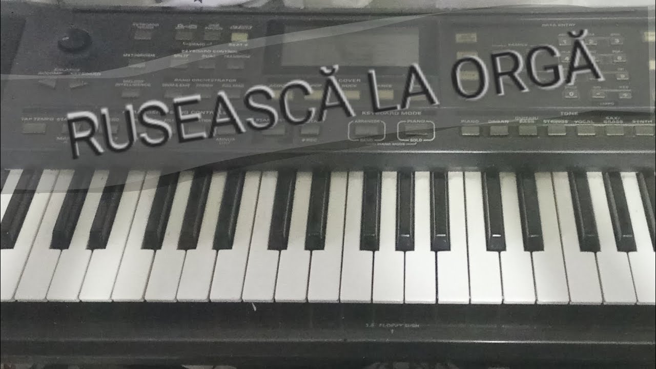 tutorial rusească la orgă Bălăceana