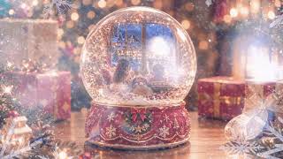 Snow Globe Christmas 🎄 Vintage Winter Village | Relaxing Christmas Jazz & Piano