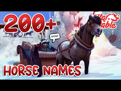 Video: Cool Horse Name Ideed