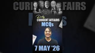 Daily Current Affairs MCQ | Current Affairs Today I 8 May 2026 #parchamclasses