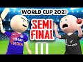 3d anim comedy  india vs newzealand semi final world cup 2023  full match