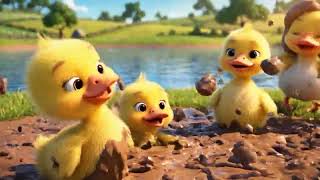 Five Little Ducks 🐤🎵 | Candy Heroes | Part 1 #baby #babyboy #cocomelon #disney #shorts