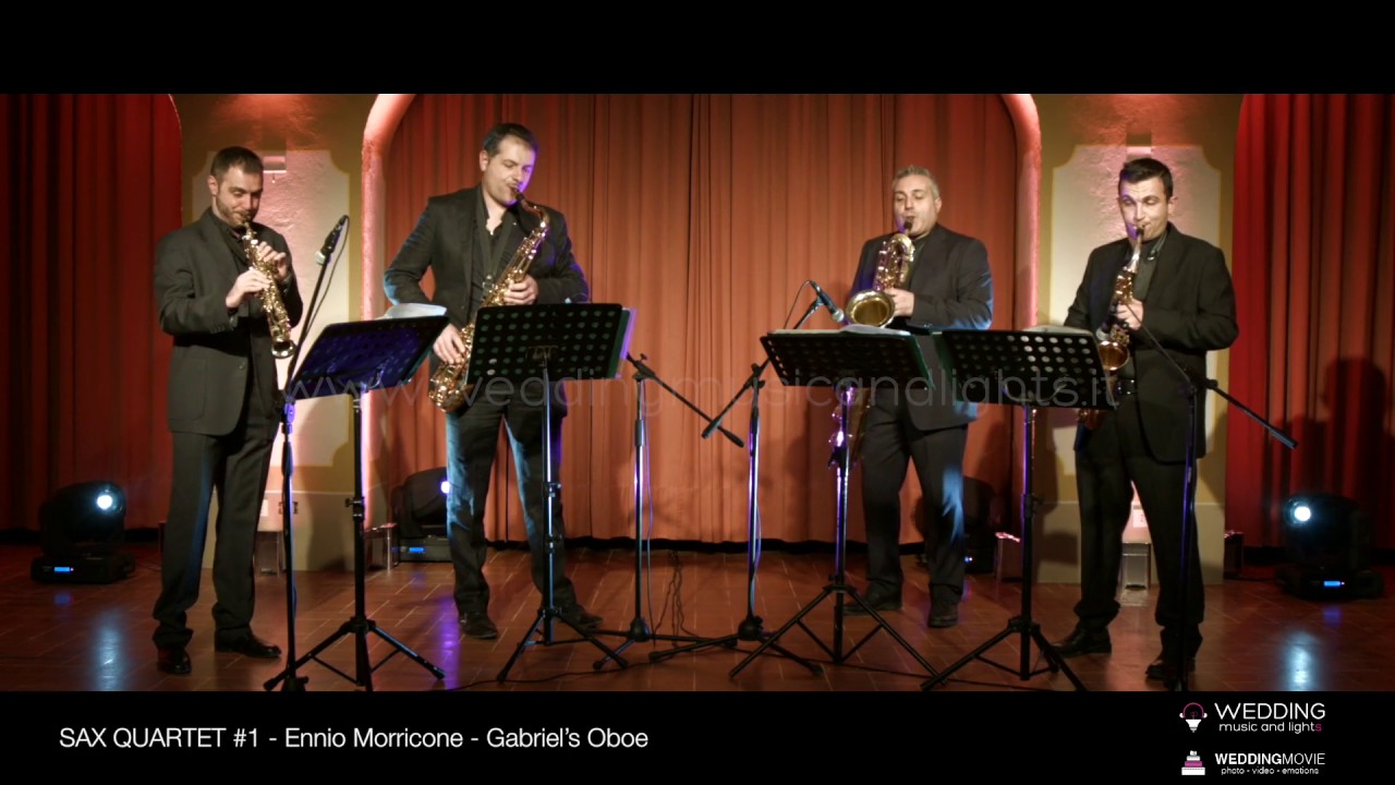 SAX QUARTET 1 Ennio Morricone Gabriel’s Oboe YouTube