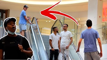 Identical Twins Dejavu Prank on the Escalator!