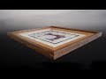 Make a 2 Tier Picture Frame With Keyed Miter Inlay - Woodworking