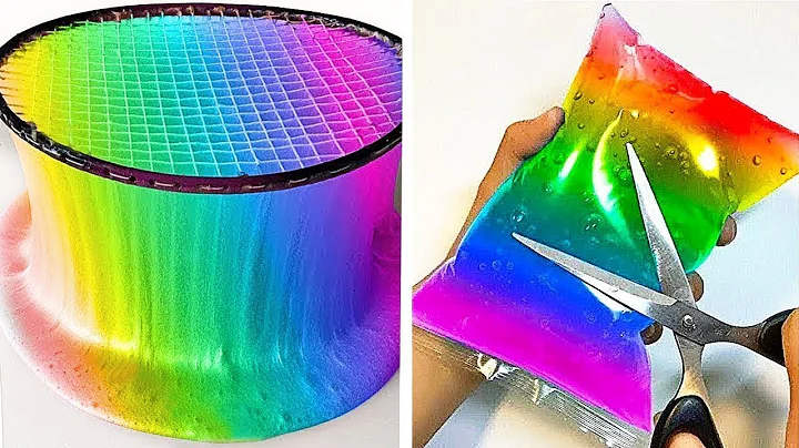 ASMR Slime! Relaxing video compilation! Relaxing sound!  #2337